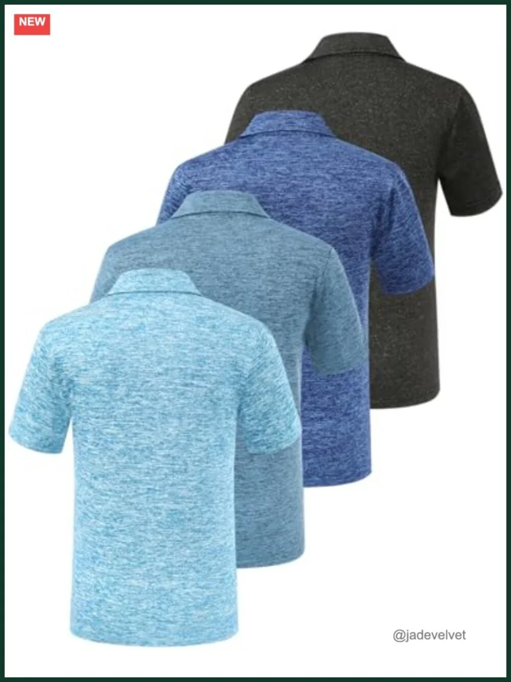 Boys Polo Shirt Short Sleeve Collared Golf Youth Activewear